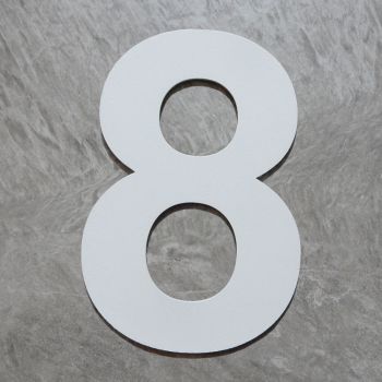 huisnummer stickers buiten