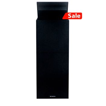 Einfacher Zugriff auf Ihre Post und Pakete – Trendybox-Holz-vorderseitiger Entnahme bei der freistehenden Briefkasten mit Paketbox garantiert Komfort und Schutz.