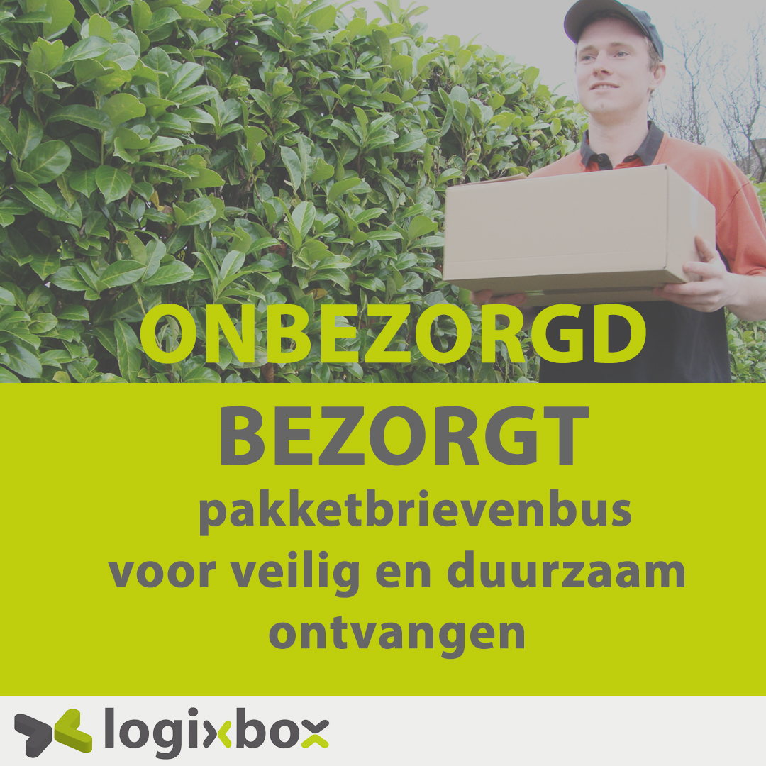 Pakketbezorger gemist. Pakketbezorger probeert pakket af te leveren bij woning