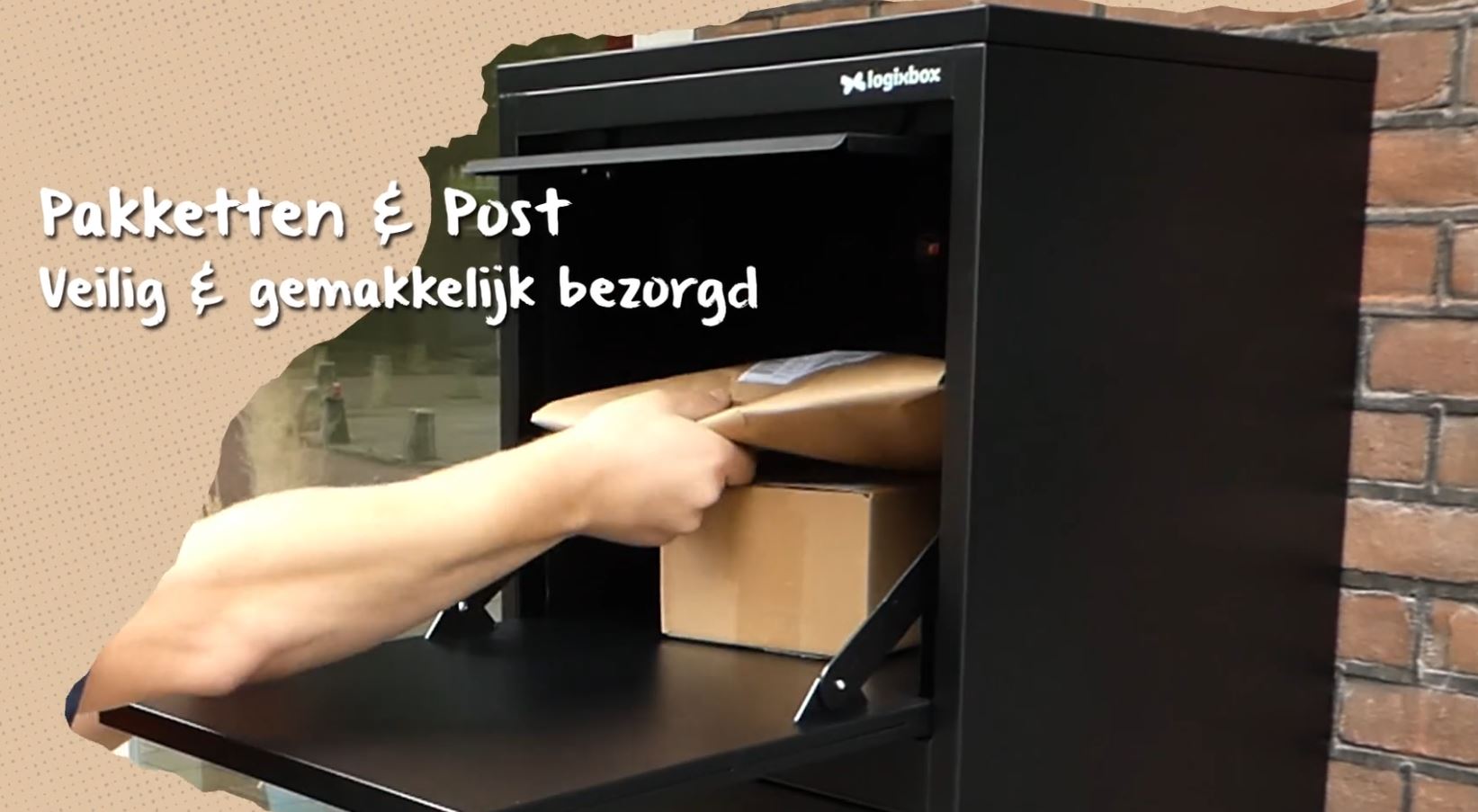 met pakketbrievenbus pakketten snel en veilig binnen 1 dag ontvangen