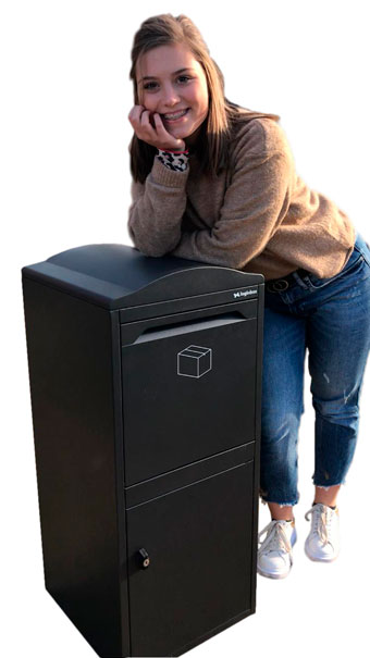 veilige montage van wandpakketbus brievenbuspakjes thuis ontvangen in pakket brievenbus